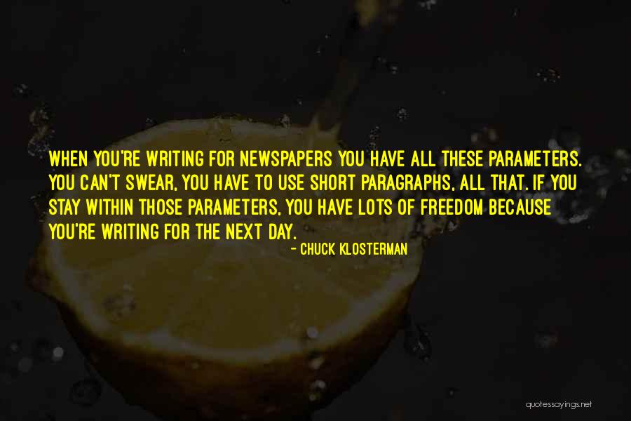 Sahbaz Klndr Quotes By Chuck Klosterman Sahbaz Klndr Quotes By Chuck Klosterman
