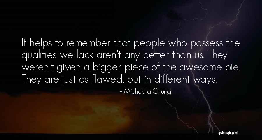 Saheli Bujh Paheli Quotes By Michaela Chung