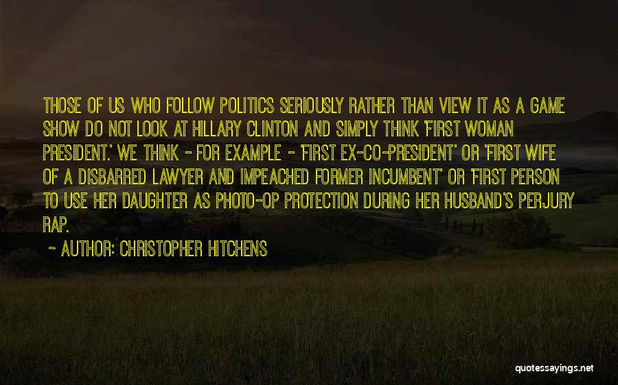 Sahsa Quotes By Christopher Hitchens