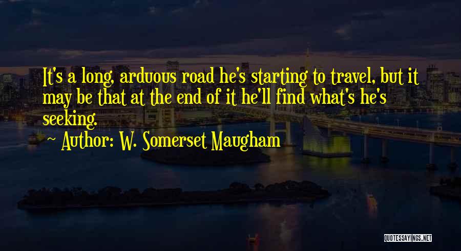 Sahsa Quotes By W. Somerset Maugham