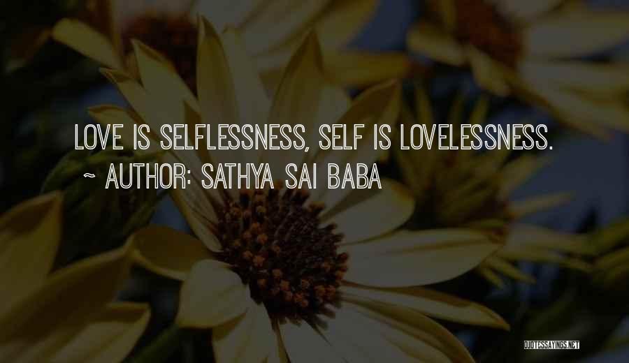 Sai Baba Sathya Quotes By Sathya Sai Baba