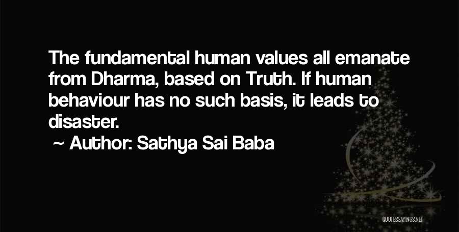 Sai Baba Sathya Quotes By Sathya Sai Baba