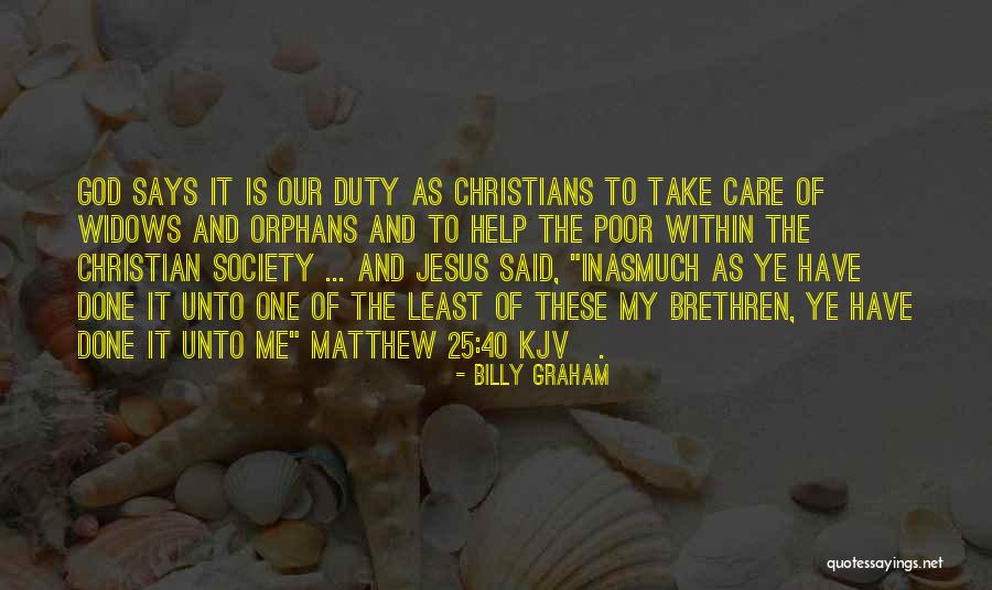 Said And Done Quotes By Billy Graham Said And Done Quotes By Billy Graham