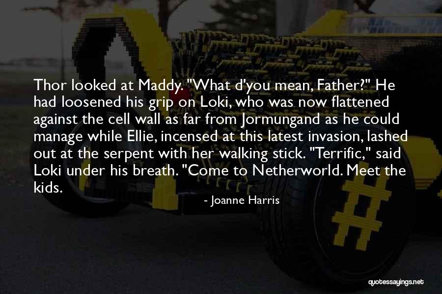 Said To Thor Quotes By Joanne Harris Said To Thor Quotes By Joanne Harris