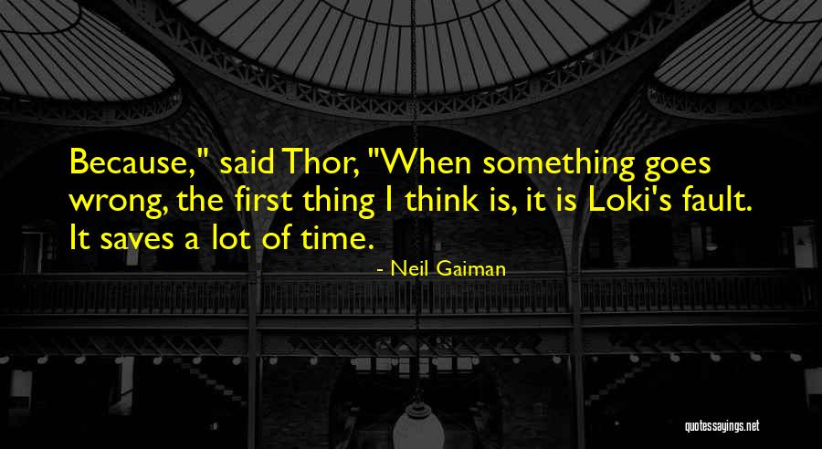 Said To Thor Quotes By Neil Gaiman Said To Thor Quotes By Neil Gaiman