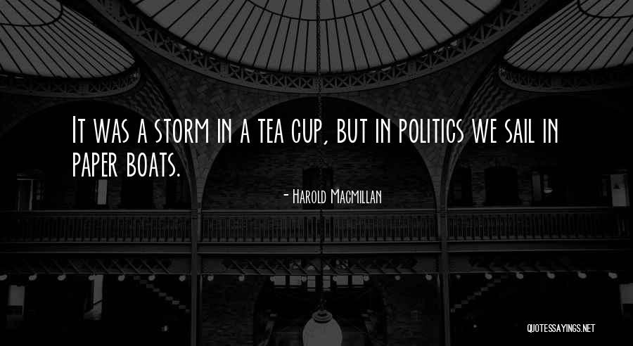 Sail Boats Quotes By Harold Macmillan