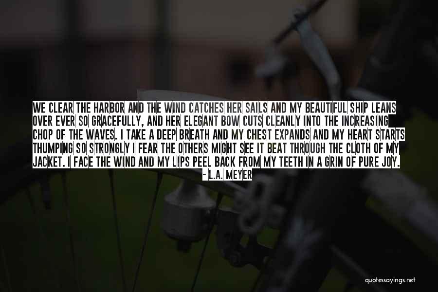 Sailing And Wind Quotes By L.A. Meyer Sailing And Wind Quotes By L.A. Meyer