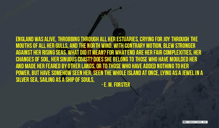 Sailing Seas Quotes By E. M. Forster