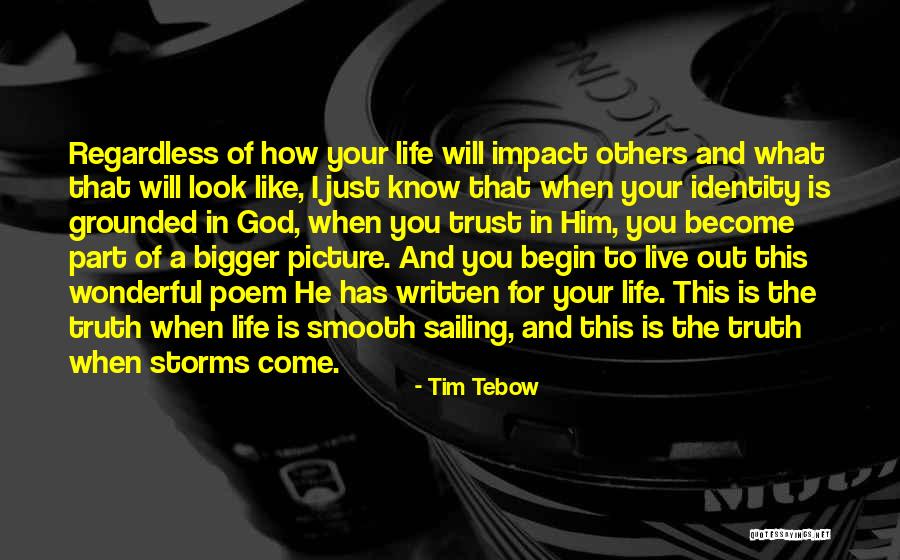 Sailing Smooth Quotes By Tim Tebow Sailing Smooth Quotes By Tim Tebow