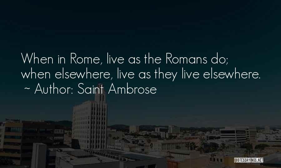 Saint Ambrose Quotes 1326377