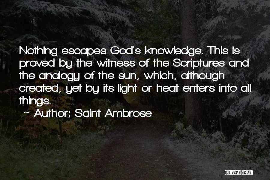 Saint Ambrose Quotes 1360685