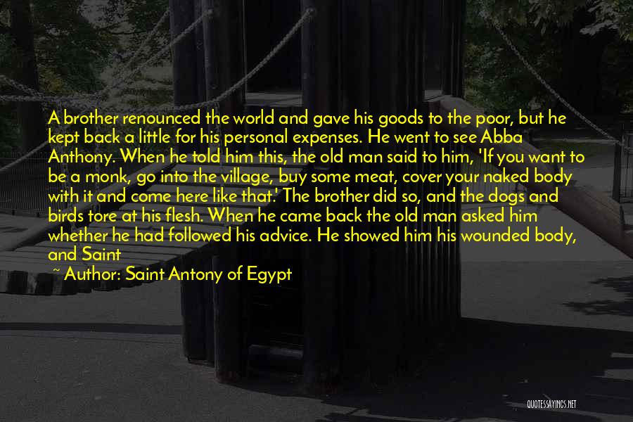 Saint Antony Of Egypt Quotes 883285