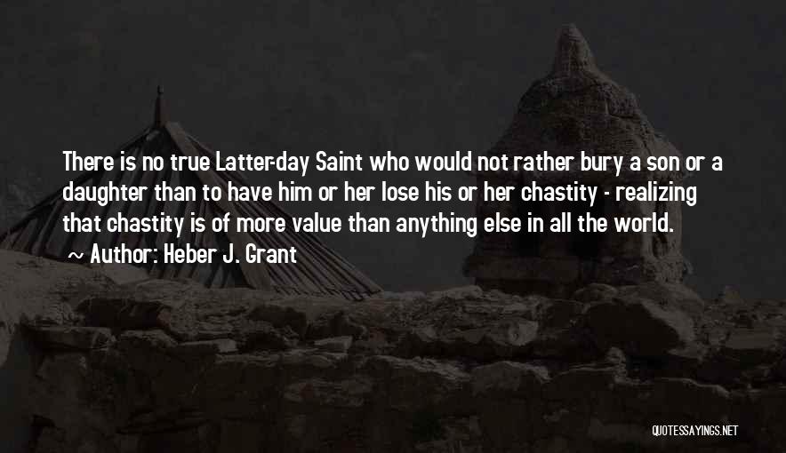 Saint Anything Quotes By Heber J. Grant