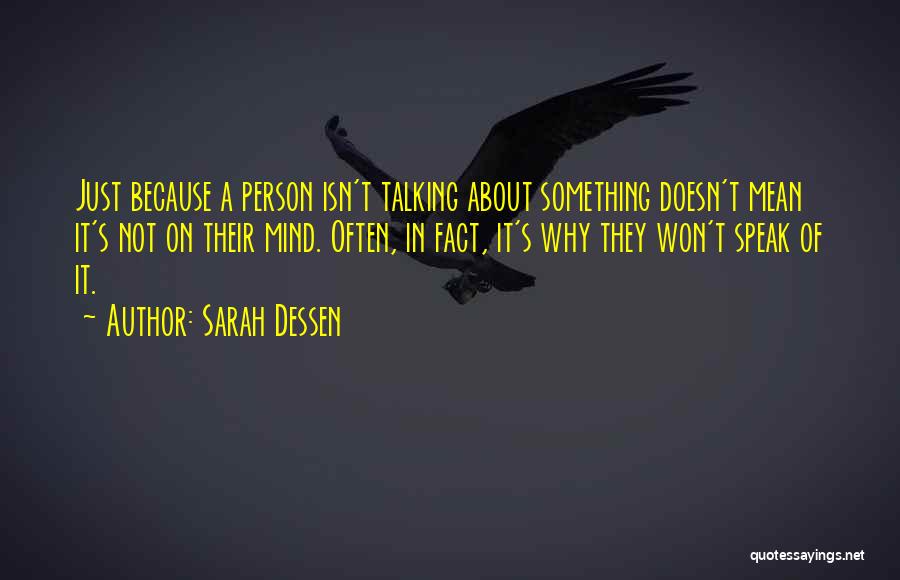 Saint Anything Quotes By Sarah Dessen