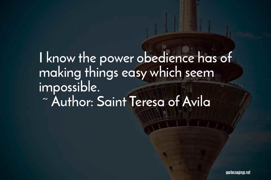 Saint Avila Quotes By Saint Teresa Of Avila