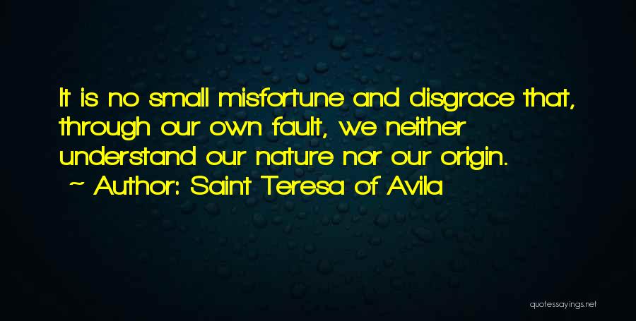 Saint Avila Quotes By Saint Teresa Of Avila