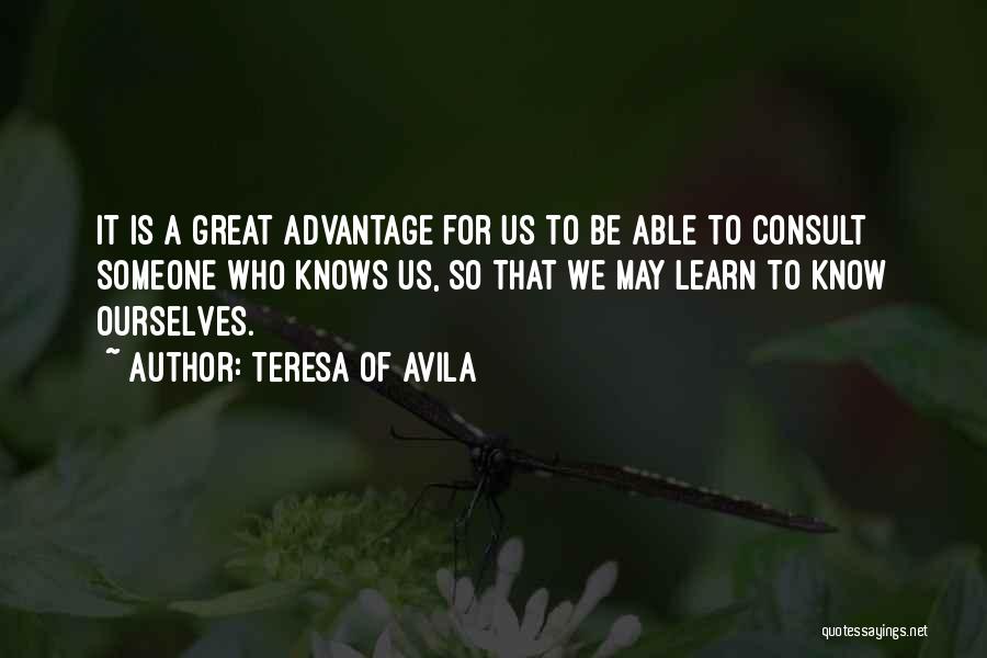 Saint Avila Quotes By Teresa Of Avila