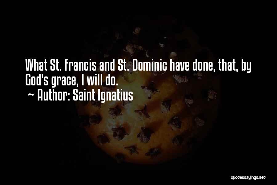 Saint Francis Quotes By Saint Ignatius