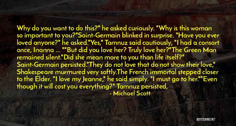 Saint Germain Quotes By Michael Scott