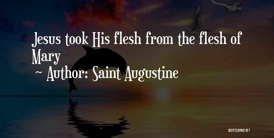 Saint Mary Quotes By Saint Augustine