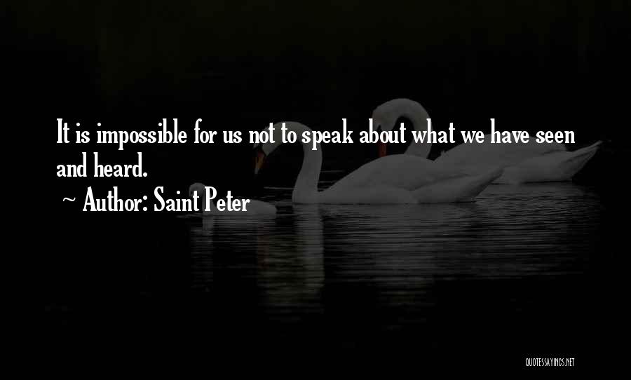 Saint Peter Quotes 2120875