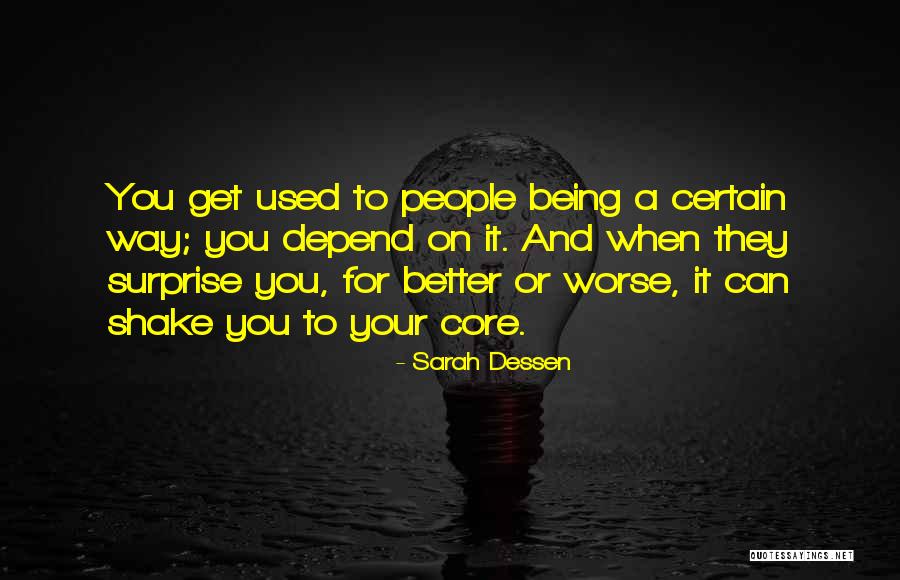 Saint Sarah Quotes By Sarah Dessen Saint Sarah Quotes By Sarah Dessen