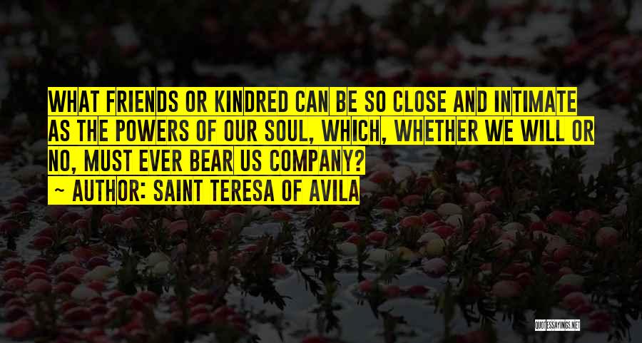 Saint Teresa Quotes By Saint Teresa Of Avila