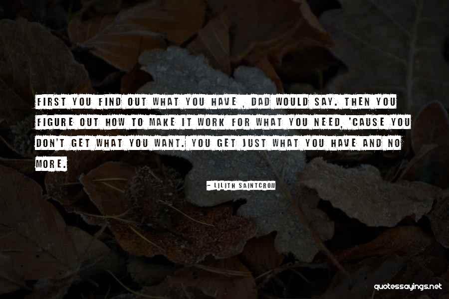 Saintcrow Lilith Quotes By Lilith Saintcrow
