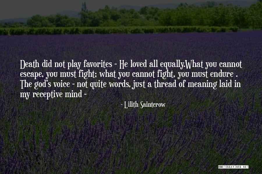 Saintcrow Lilith Quotes By Lilith Saintcrow