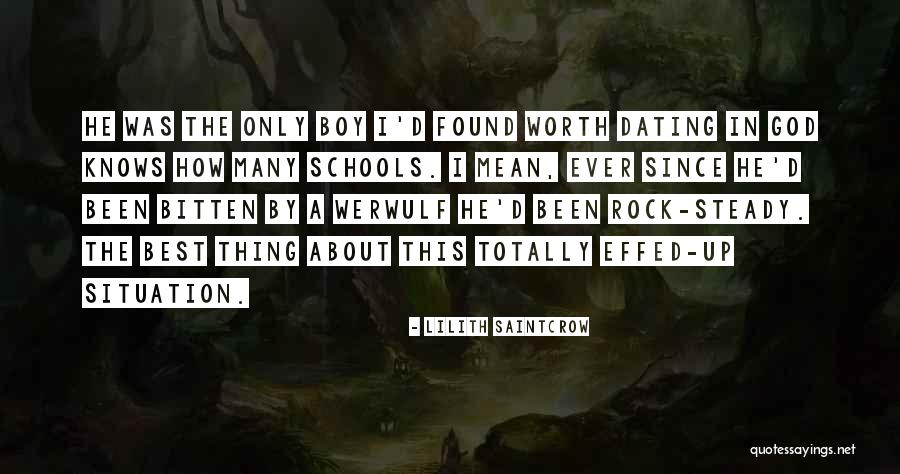 Saintcrow Lilith Quotes By Lilith Saintcrow