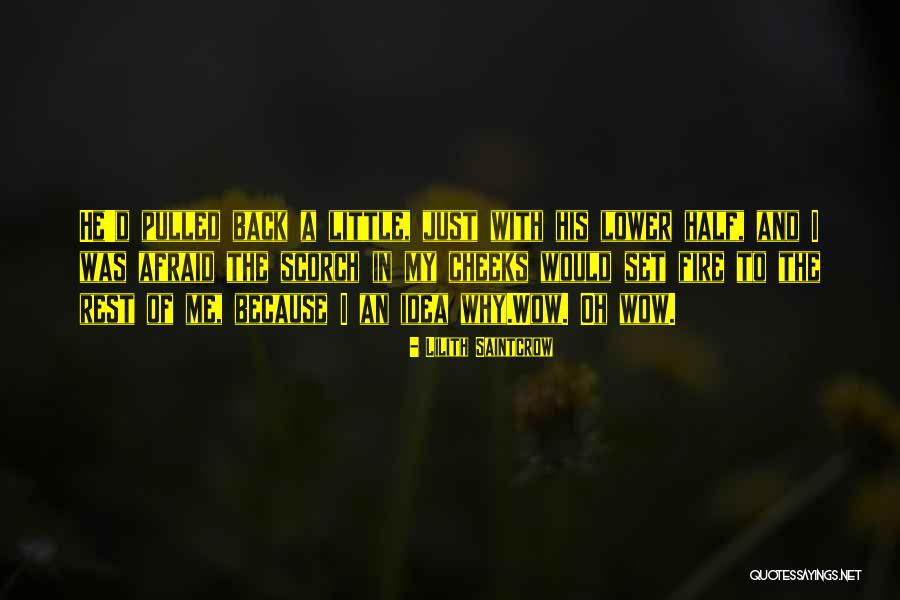Saintcrow Lilith Quotes By Lilith Saintcrow