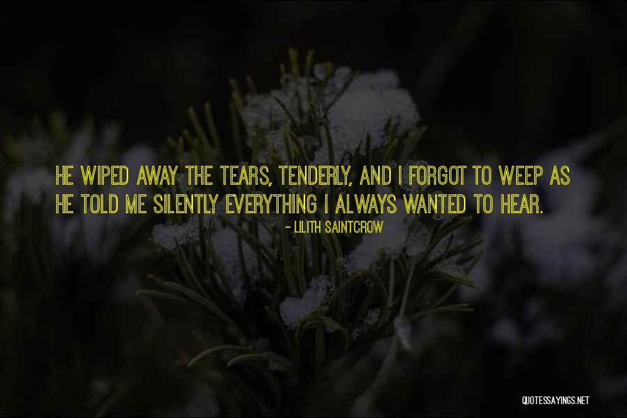 Saintcrow Lilith Quotes By Lilith Saintcrow