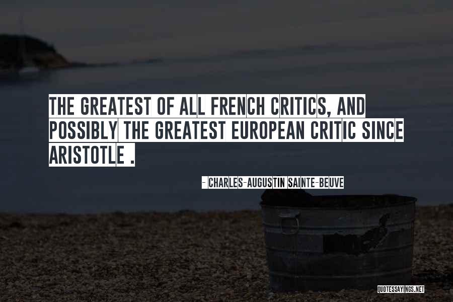 Sainte-beuve Quotes By Charles-Augustin Sainte-Beuve