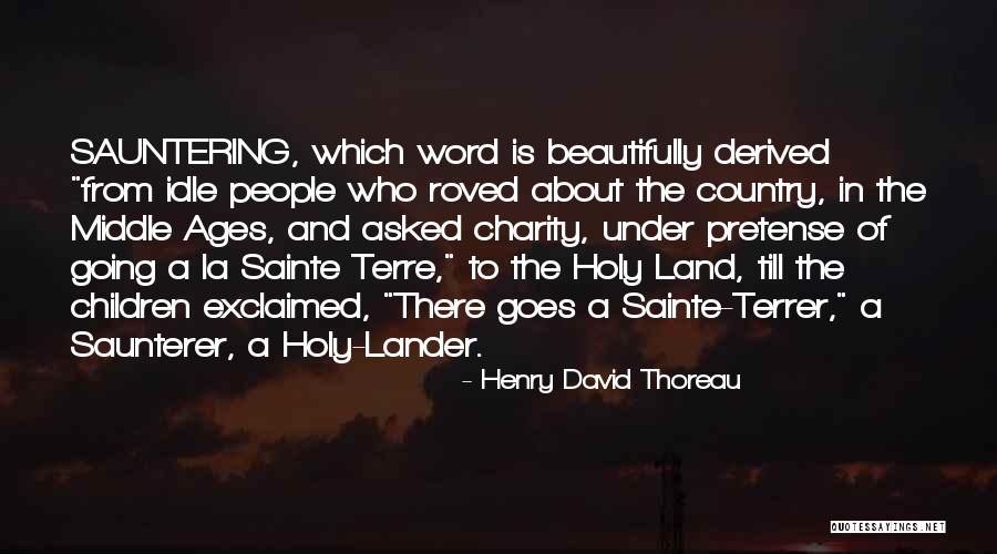 Sainte-beuve Quotes By Henry David Thoreau