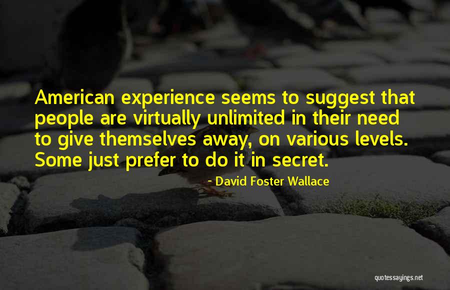 Sainte Therese Lisieux Quotes By David Foster Wallace Sainte Therese Lisieux Quotes By David Foster Wallace