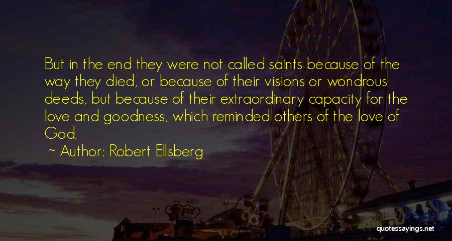 Saints And Their Quotes By Robert Ellsberg