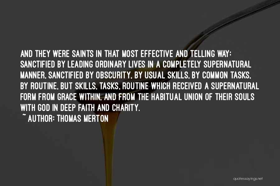 Saints And Their Quotes By Thomas Merton