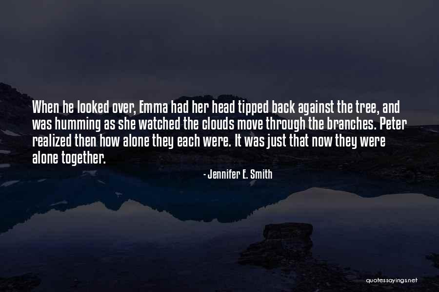 Sainz Quotes By Jennifer E. Smith Sainz Quotes By Jennifer E. Smith