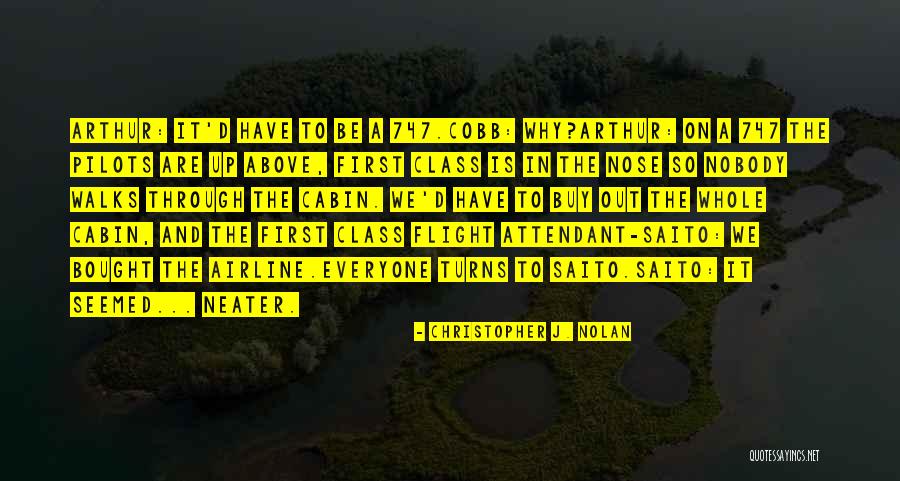 Saito Quotes By Christopher J. Nolan Saito Quotes By Christopher J. Nolan
