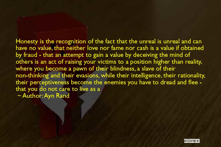 Sake Of Love Quotes By Ayn Rand