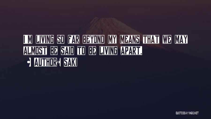 Saki Quotes 991048