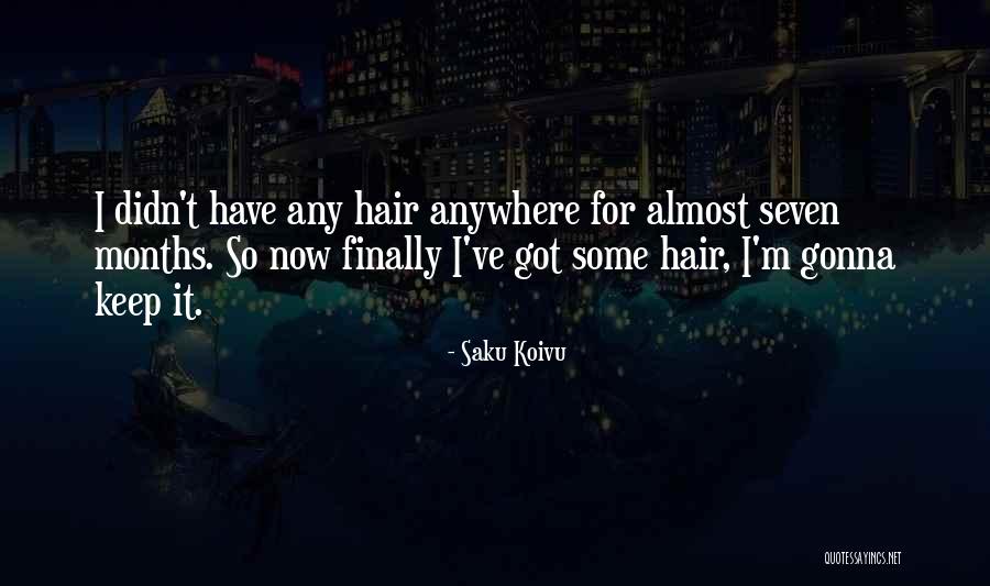 Saku Koivu Quotes 2139418 Saku Koivu Quotes 2139418