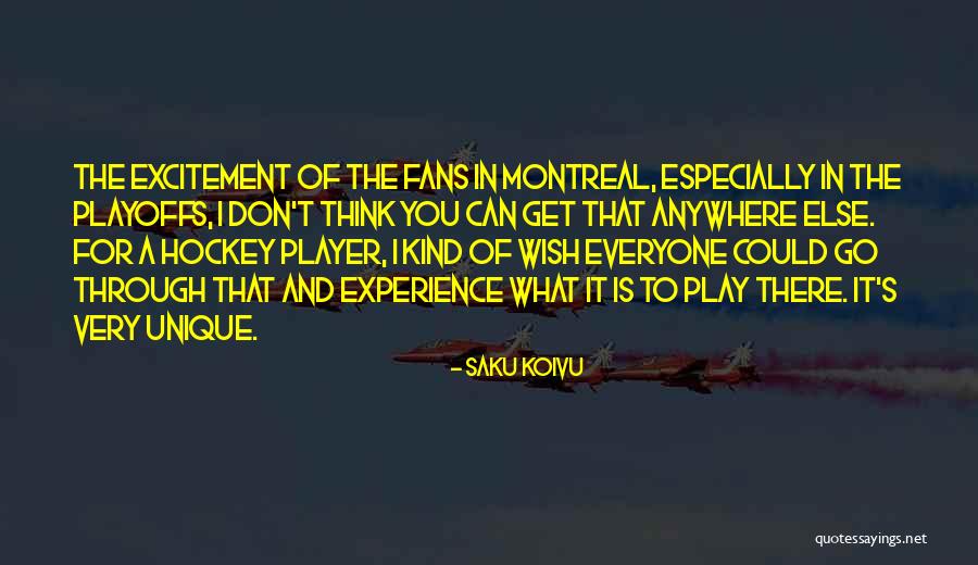 Saku Koivu Quotes 850807 Saku Koivu Quotes 850807