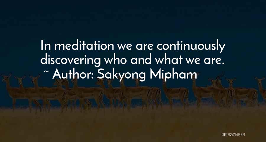 Sakyong Mipham Quotes 1477599