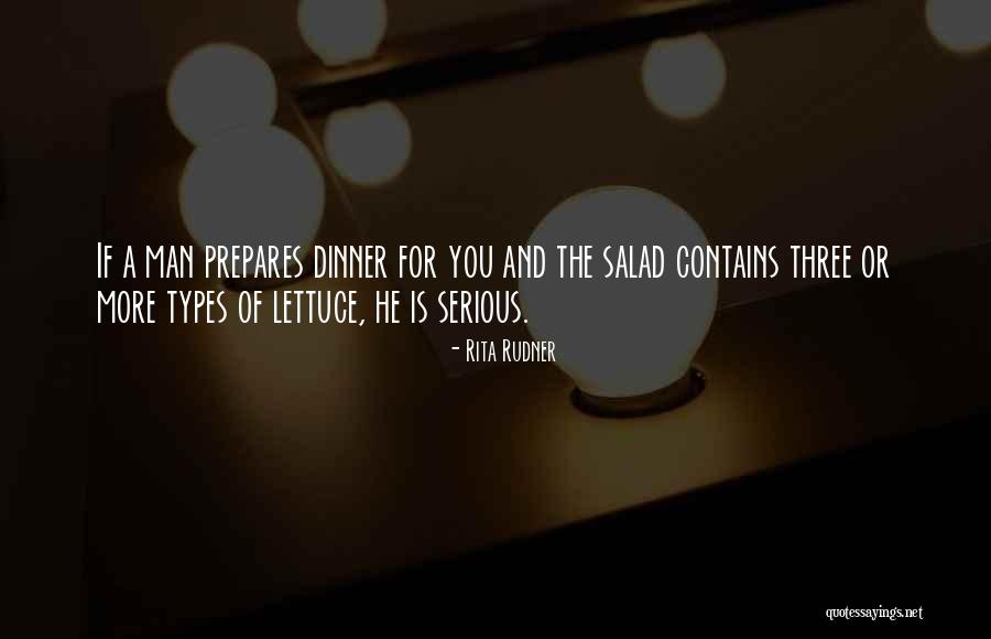 Salad Dinner Quotes By Rita Rudner Salad Dinner Quotes By Rita Rudner