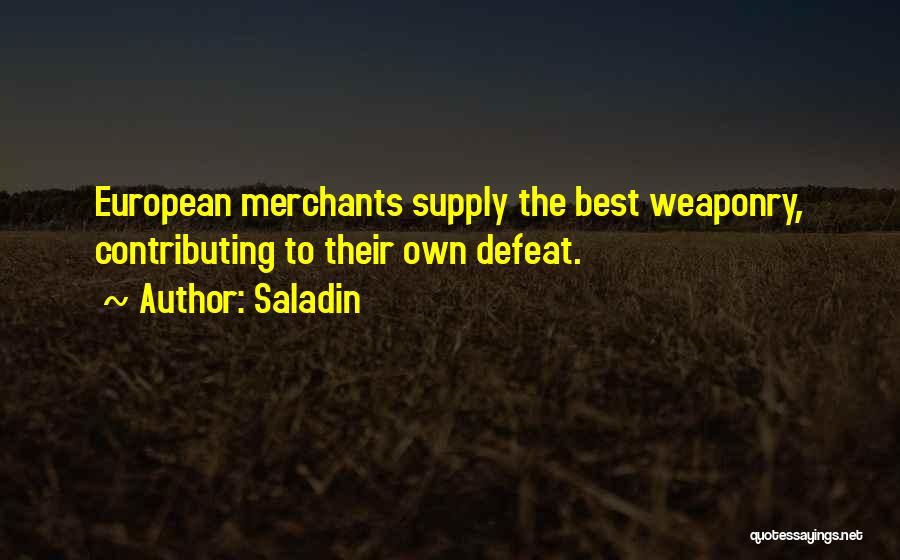 Saladin Quotes 611324