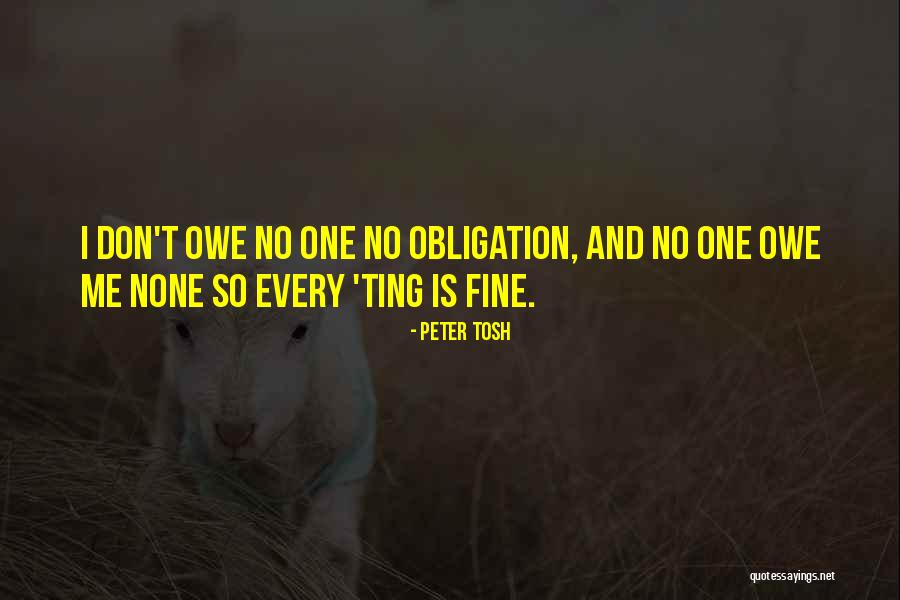 Salam Isnin Quotes By Peter Tosh