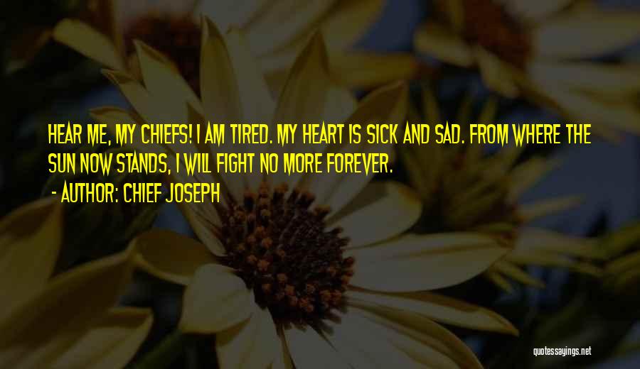 Salamat Quotes By Chief Joseph