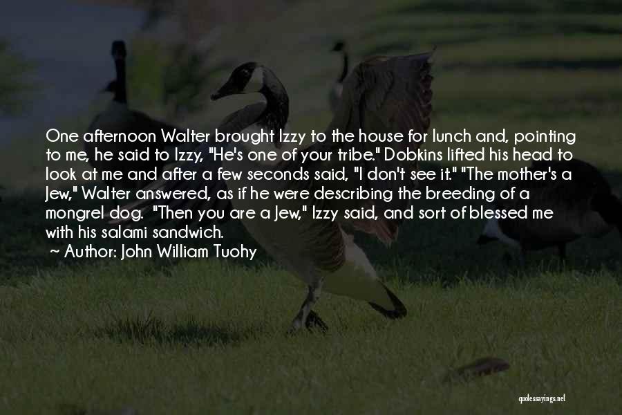 Salami Quotes By John William Tuohy