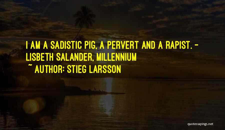 Salander Quotes By Stieg Larsson